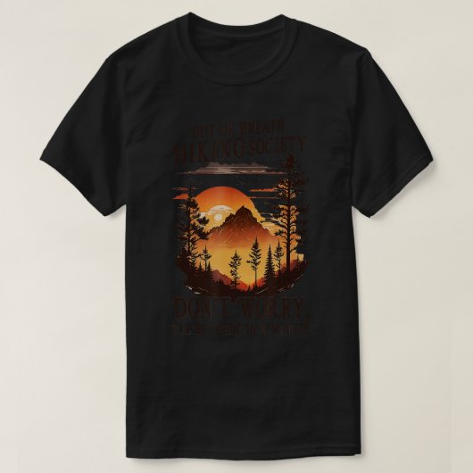 Aus dem Atem wandernde Gesellschaft 5 T-Shirt (Design vorne)