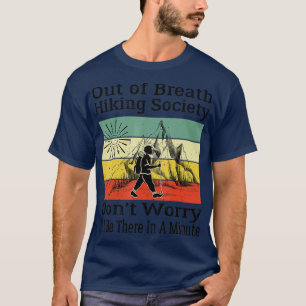 Aus dem Atem wandernde Gesellschaft Sonnenaufgang T-Shirt
