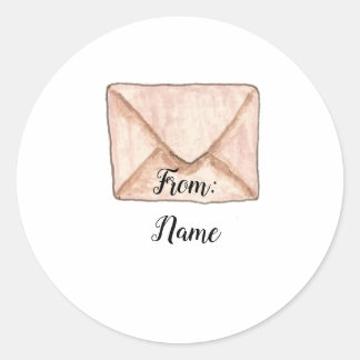 Aus dem Aufkleber für die Wasserfarbenumhüllung