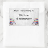 Aus dem benutzerdefinierten Buchzeichen für Gothci Rechteckiger Aufkleber (Tasche)