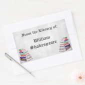 Aus dem benutzerdefinierten Buchzeichen für Gothci Rechteckiger Aufkleber (Umschlag)