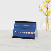 Aus dem Blau Karte (Gelbe Blume)