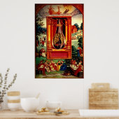 Aus dem Buch der Sonne der Alchemie 1 Poster (Küche)