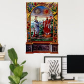 Aus dem Buch der Sonne der Alchimie 2 Poster (Heimbüro)