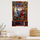 Aus dem Buch der Sonne der Alchimie 2 Poster (Küche)