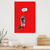 Aus dem dunklen Turm Poster (Küche)