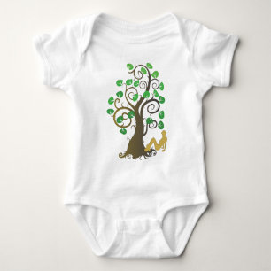 Aus dem Familienbaum fallen Baby Strampler