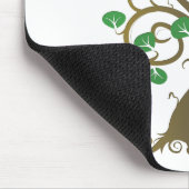 Aus dem Familienbaum fallen Mousepad (Ecke)