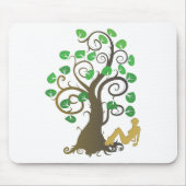 Aus dem Familienbaum fallen Mousepad (Vorne)