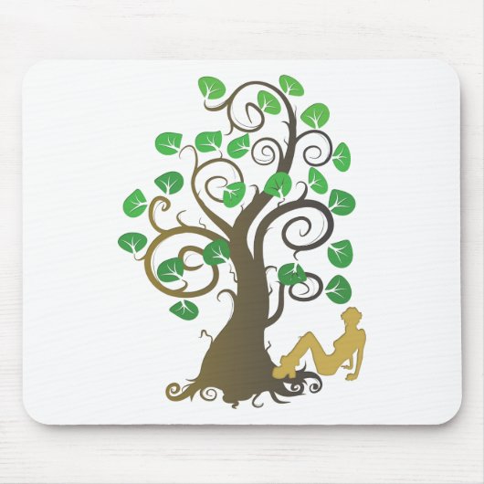 Aus dem Familienbaum fallen Mousepad (Vorne)