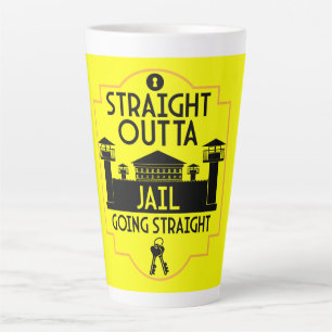 Aus dem Gefängnis Freisetzung Geschenk Zwei-Tonen- Milchtasse