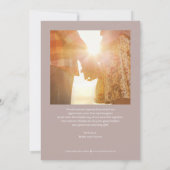 Aus dem Herz bearbeitbare Farbe danke Karte (Rückseite)