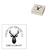 Aus dem Individuelle Name "Hirschkopf" der Bibliot Gummistempel (Stempel)