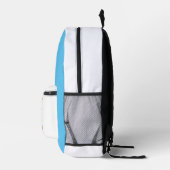 aus dem Karton Bedruckter Rucksack (Rechts)