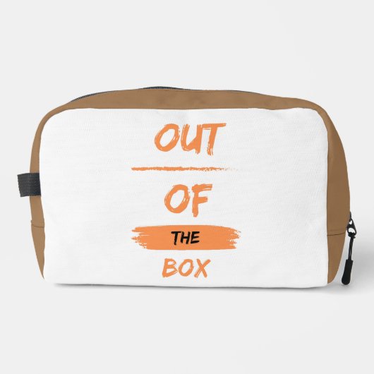 aus dem Karton Waschbeutel (Vorderseite)