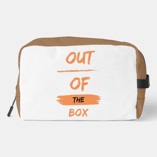 aus dem Karton Waschbeutel (Rückseite)