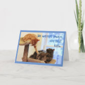 Aus dem Kindergarten Muttertag Karte (Vorderseite)