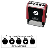 AUS DEM KLASSENZIMMER DER personalisierten Lehrer- Permastempel (Beispiel)