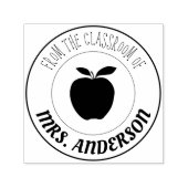 Aus dem Klassenzimmer von | Apple Permastempel (Design)
