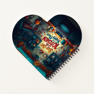 Aus dem Küchenbuch bleibe Notizblock