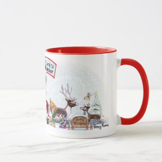 aus dem Land der Rentierfliege Tasse (Rechts)