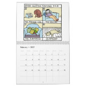 Aus dem Leash-Farbkalender Kalender (Feb 2027)