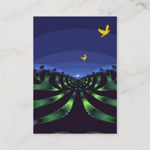 Aus dem leeren ATC heraus Visitenkarte