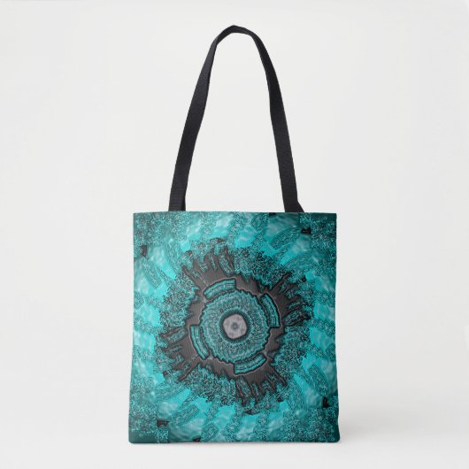 Aus dem Meer aufsteigend.... Tasche (Vorderseite)
