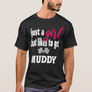 Aus dem Mudding-Schlamm laufen Schlammschlaufen  T-Shirt