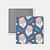 Aus dem Namen des Weihnachtsmannes frohe Weihnacht Magnet (Vorderseite/Rückseite)