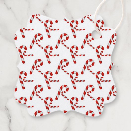 Aus dem Namensschild des Weihnachtsmannes Extravag Geschenkanhänger (Rückseite)