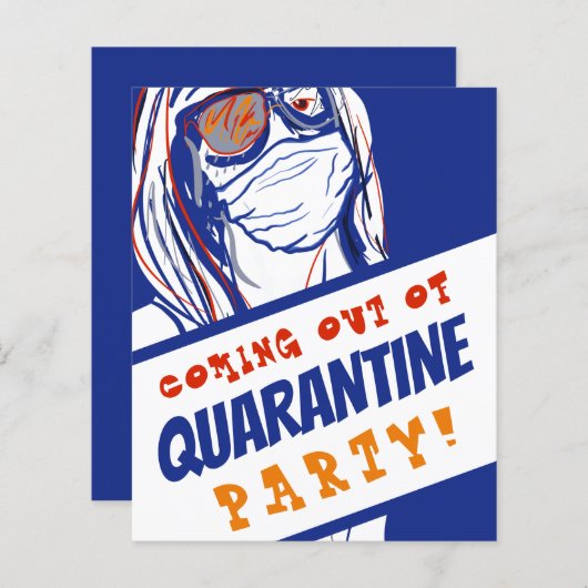 aus dem Party der Quarantäne (Vorne/Hinten)