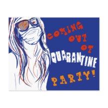 aus dem Party der Quarantäne