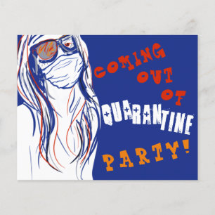 aus dem Party der Quarantäne