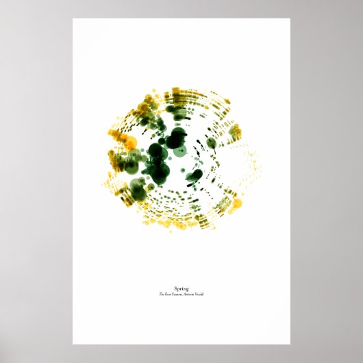Aus dem Personal: Die vier Jahreszeiten - Frühling Poster (Vorne)