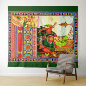 aus dem Rubaiyat Wandteppich (Beispiel (Horizontal))