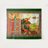 aus dem Rubaiyat Wandteppich (Vorderseite (Horizontal))