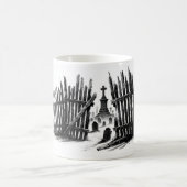 Aus dem Schatten heraus schlucken Kaffeetasse (Mittel)
