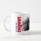 Aus dem Schatten heraus schlucken Kaffeetasse (Links)