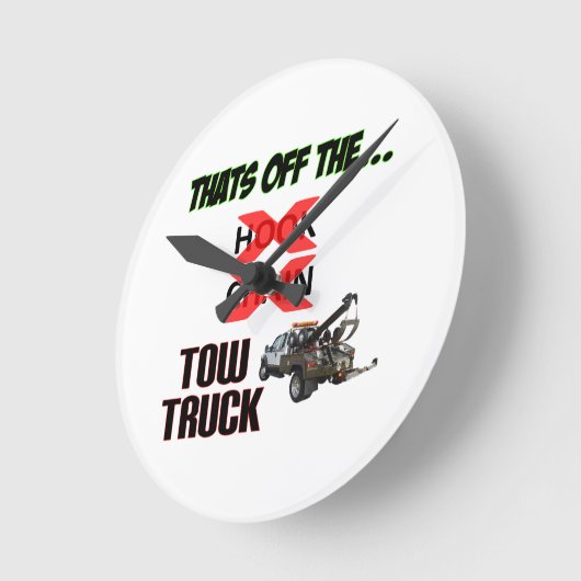 Aus dem Schleppzug Runde Wanduhr (Winkel)