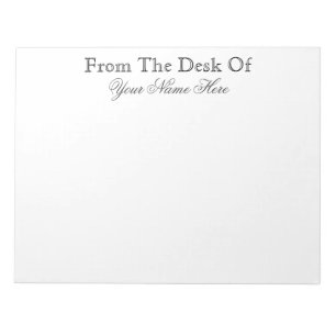 AUS DEM SCHREIBTISCH NOTIZBLOCK