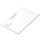 AUS DEM SCHREIBTISCH NOTIZBLOCK (angewinkelt)