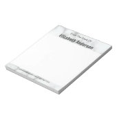 Aus dem Schreibtisch Vorlage Elegante Imitat Weiße Notizblock (Rotiert)