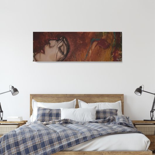 Aus dem Test Leinwanddruck (Insitu (Schlafzimmer))
