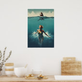 Aus dem tiefen Poster (Küche)