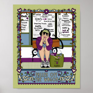 Aus dem Wagon_A_8x10-Poster gefallen Poster