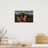 Aus dem Wasser gerettete Mose, 1647 Poster (Küche)