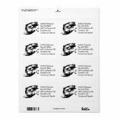 Aus dem Wasser kommender Fisch - Jumping Foreut od (Vorne)