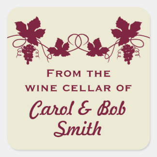 Aus dem Weinkeller der Aufkleber