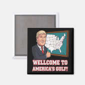aus dem Wellcome Golf von USA Magnet (Vorderseite/Rückseite)
